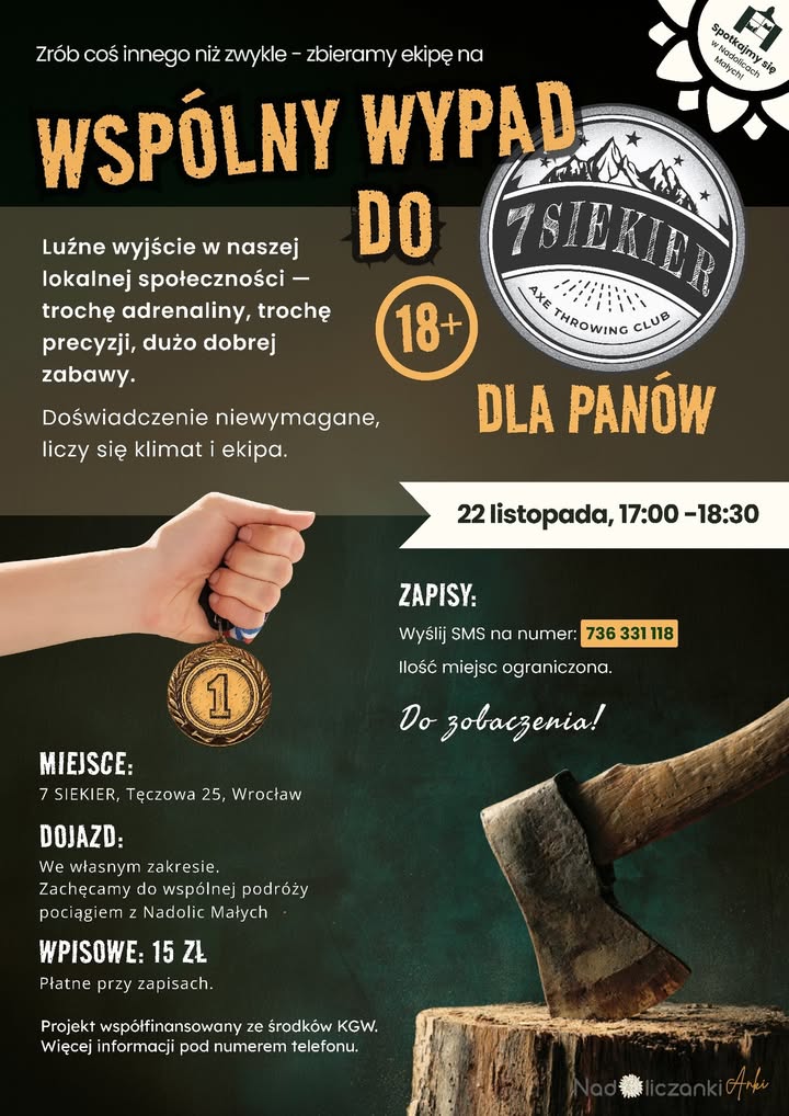 Wspólny wypad dla Panów