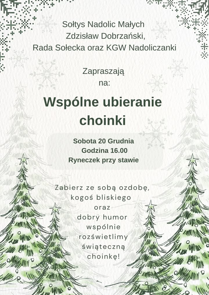 Wspólne ubieranie choinki