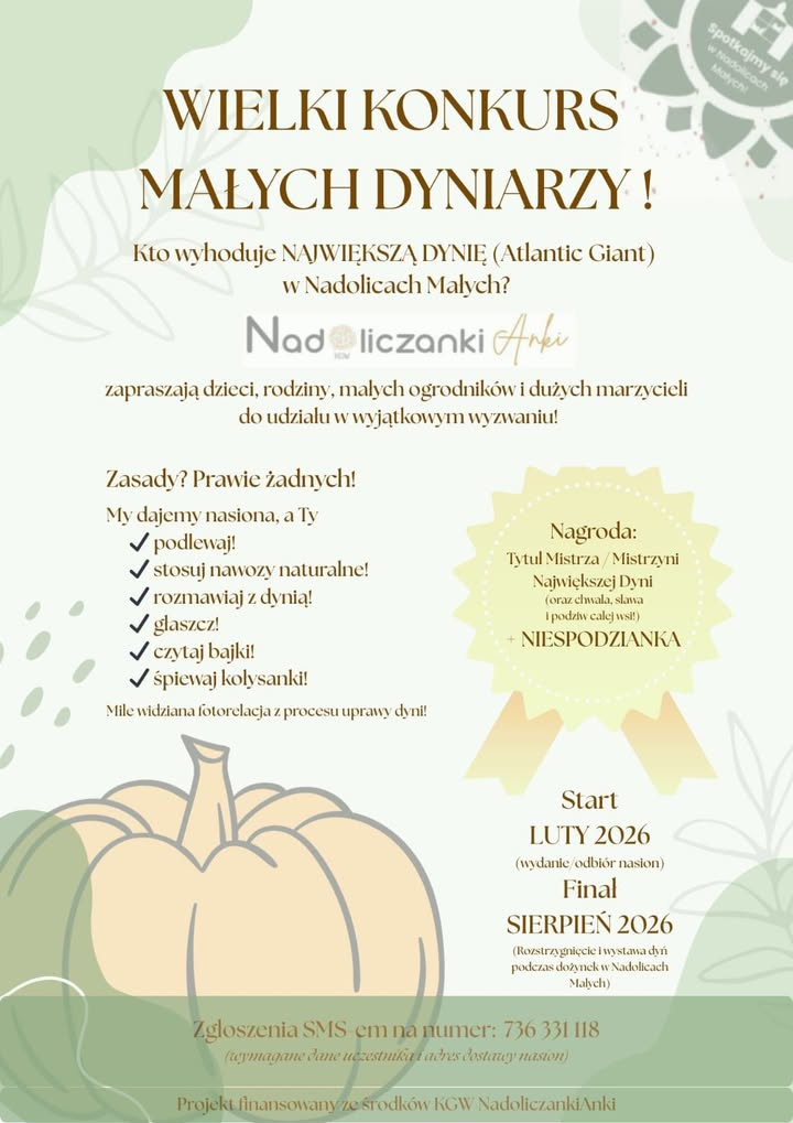 Wielki Konkurs Małych Dyniarzy